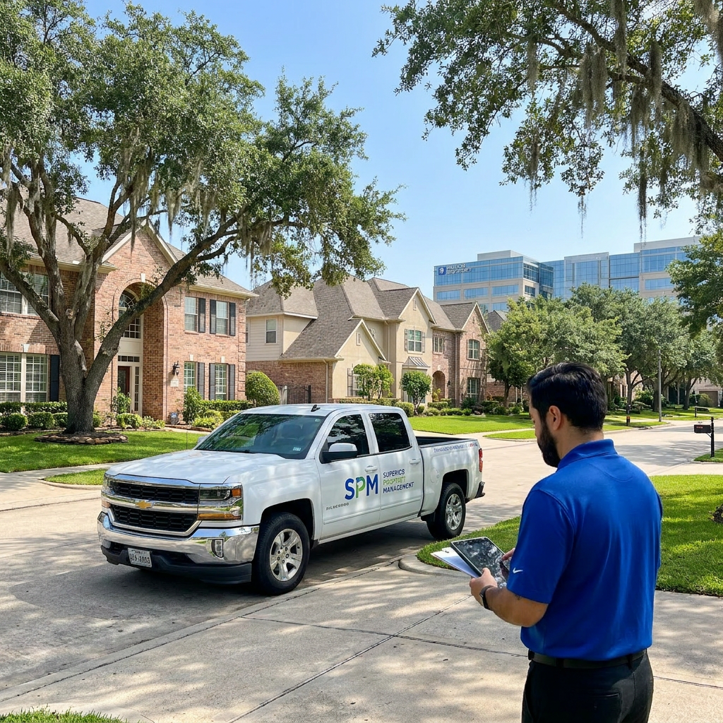 Superior Property Management team managing Houston Medical Center rentals