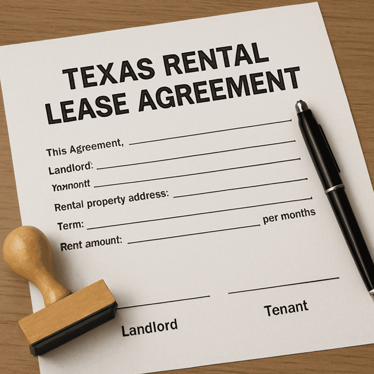 Texas Rental Lease Agreement